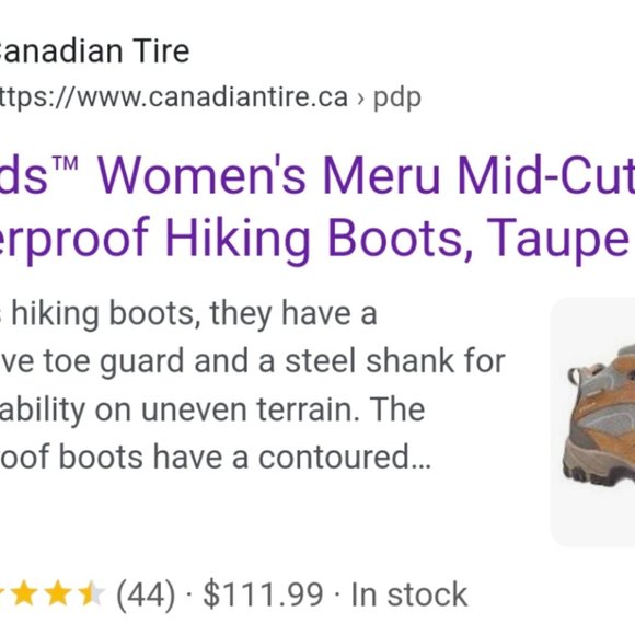 Woods taupe hiking boots - Picture 3 of 8